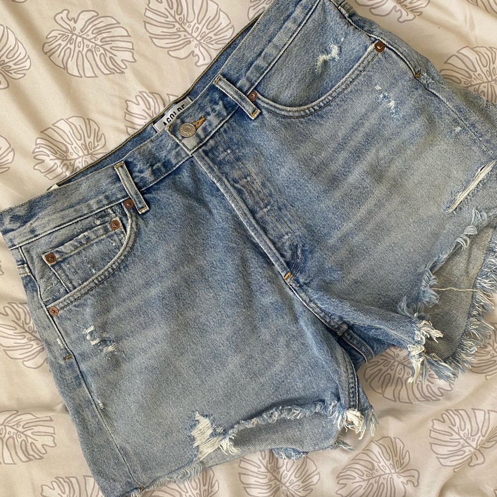 Agolde boyfriend shorts